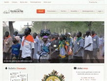 Tablet Screenshot of diocesedepala.com